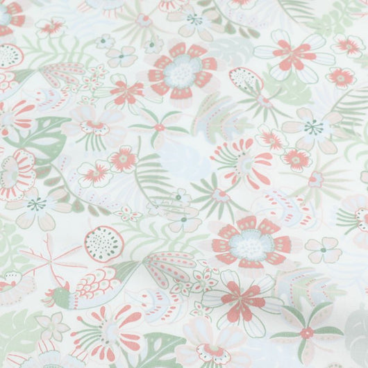 Tela de Algodón Estampado Floral Ancho 235cm - Image 9