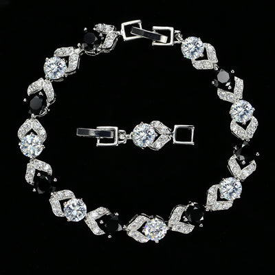 Pulsera de Circonia Cúbica AAA con Diamantes - Brillo Cristal Blanco Eterno - Image 12