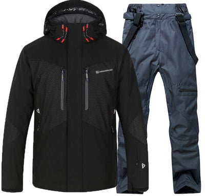 Traje de Esquí Impermeable Acolchado para Hombre - Image 10