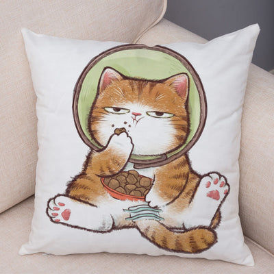 Funda de Almohada de Lino con Estampado Moderno para Sofá y Coche - Image 19
