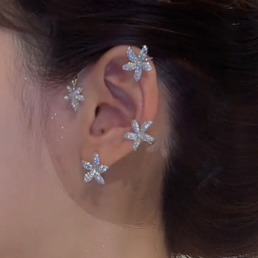 Aretes de Presión Delicados y Modernos para Mujer y Niña - Image 2