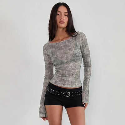 Blusa Estampado Animal Suelta y Cómoda para Mujer - Image 12