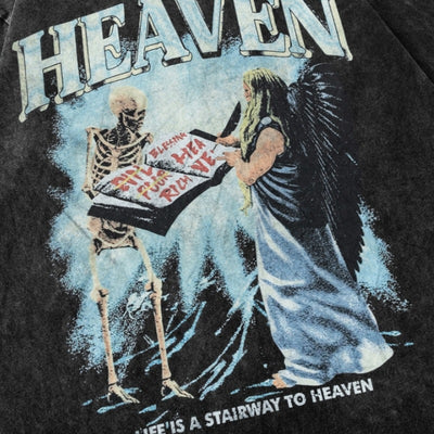 Playera de Calavera Estampada para Hombre - Image 2