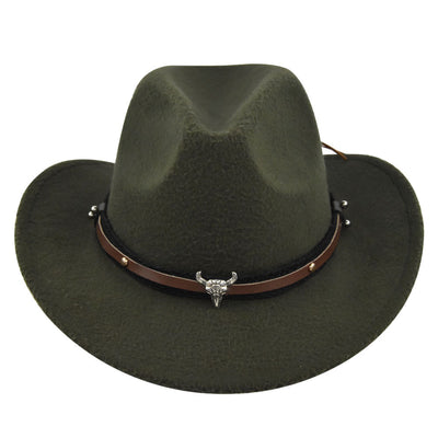 Sombrero Vaquero Western Cornice Estilo Cowboy - Image 12