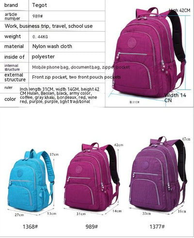 Mochila Escolar Impermeable de Gran Capacidad - Ligera y Resistente para Estudiantes - Image 18