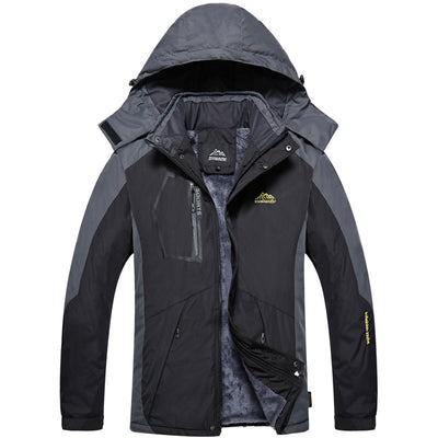 Chaqueta de Invierno Impermeable Desmontable para Hombre - Image 17