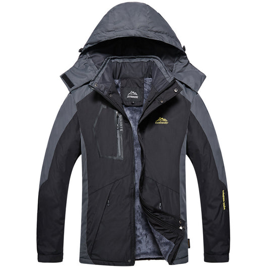 Chaqueta de Invierno Impermeable Desmontable para Hombre - Image 17