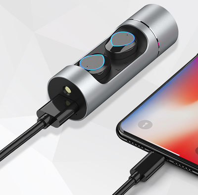 Batería Portátil con Auriculares Inalámbricos y Pantalla Digital - Image 8