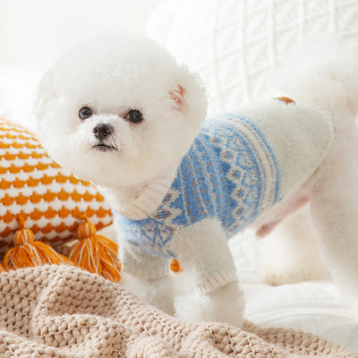 Suéter Diamante para Perros Pequeños - Abrigo Cálido para Otoño e Invierno - Image 14