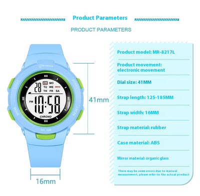 Reloj Electrónico Estudiantil con Correa Luminosa Impermeable y Hebilla de Moda - Image 26