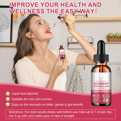 Gotas de Hoja de Guanábana 30ml - Extracto Natural Premium - Image 19