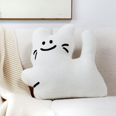 Funda de Almohada Gato Cartoon para Sofá y Sala de Estar - Image 6