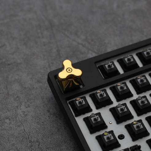 Teclado Mecánico - Keycap Individual Giratorio de Metal Universal - Image 5