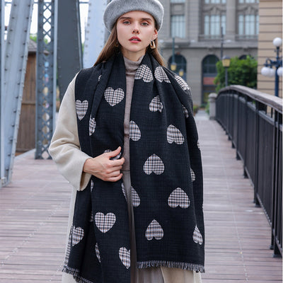 Bufanda Estampado Amor Largo Mujer - Image 3