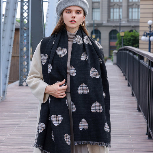 Bufanda Estampado Amor Largo Mujer - Image 3