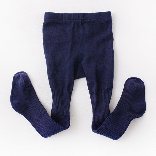 Leggings Infantiles de Algodón con Rayas Verticales Delgadas - Image 8