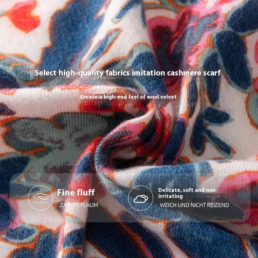 Bufanda Chal Cachemir Estampada Premium - Abrigo Versátil para Viajeros - Image 3