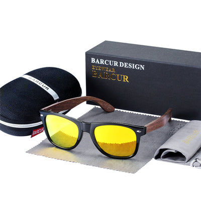 Gafas de Sol Polarizadas de Madera para Hombre - Image 16