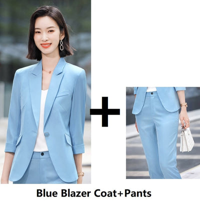 Blazer Casual para Mujer con Mangas Tres Cuartos - Image 8