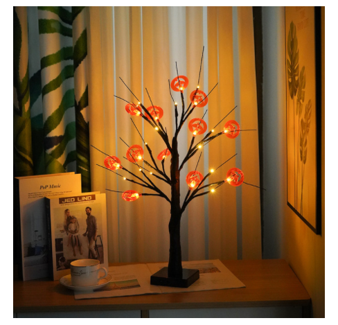 Lámpara Decorativa Árbol de Abedul LED Blanco para Dormitorio - Image 7