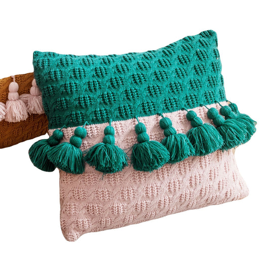 Almohada Trenzada Multifuncional para Viajes y Oficina - Image 2