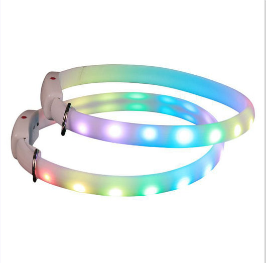Collar LED Recargable para Perros - Collar Luminoso de Seguridad Nocturna - Image 5