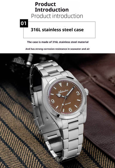 Reloj de Cuarzo Impermeable para Hombre de Negocios - Image 12