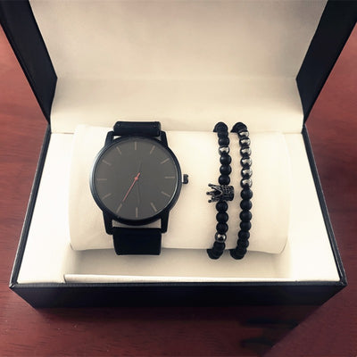 Reloj Casual para Hombre con Esfera Grande y Pulsera de Corona - Image 5