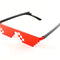 Gafas de Sol Pixel Mosaico - Disfraz Anime Cosplay