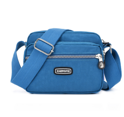Bolsa Mensajero Cuadrada Pequeña de Nylon - Multicompartimentos Versátil - Image 5