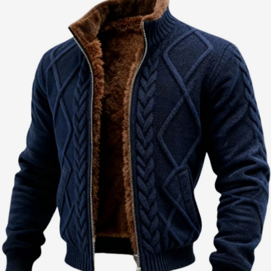 Chaqueta Hoodie Térmica Suelta AntiArrugas para Hombre