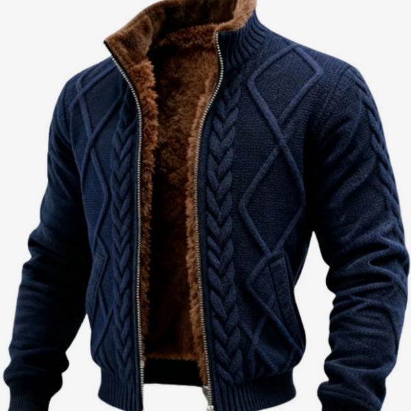 Chaqueta Hoodie Térmica Suelta AntiArrugas para Hombre