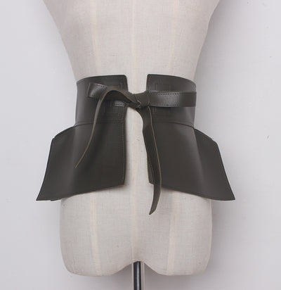 Cinturón Ancho Europeo con Moño para Mujer - Accesorio Versátil y Elegante - Image 10