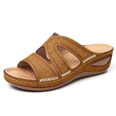 Pantuflas Retro para Mujer con Bordados Artesanales - Image 11