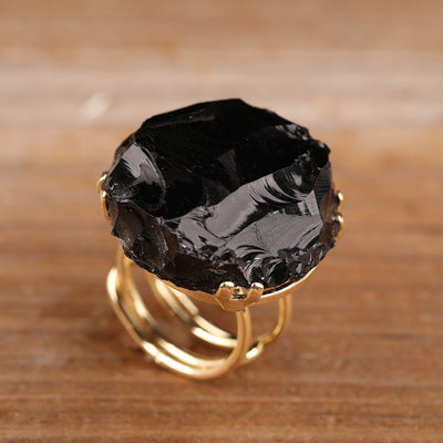 Anillo Ajustable de Oro con Perlas Irregulares - Image 19