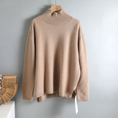 Suéter Oversize Básico para Otoño e Invierno - Image 13