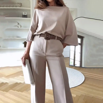 Traje Ejecutivo con Mangas Murciélago - Conjunto Elegante y Cómodo - Image 3