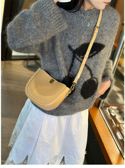 Bolso Mensajero de Cuero para Mujer - Diseño Minimalista y Versátil - Image 20