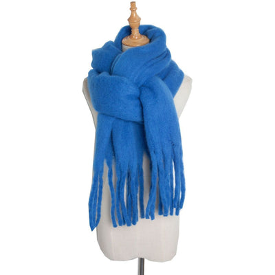 Bufanda Trenzada de Mohair Premium para Invierno - Suave y Abrigadora - Image 31