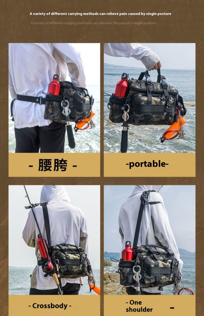 Bolsa de Almacenamiento Cruzada Luya Multifuncional para Pesca - Image 24