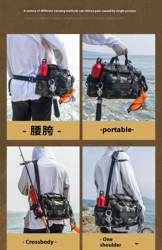 Bolsa de Almacenamiento Cruzada Luya Multifuncional para Pesca - Image 24