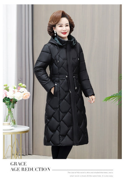 Abrigo de Algodón Grueso Cálido Talla Grande Holgado para Invierno - Image 31