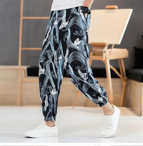 Pantalones Casuales Cómodos para Hombre Crane - Bloomers Holgados - Image 8