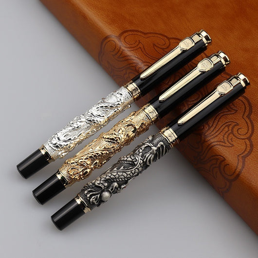 Bolígrafo Dragón Oriental Jinhao - Diseño Elegante Premium