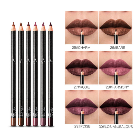 Delineador de Labios 36 Colores Resistente al Agua - Tonos Desnudos - Image 6
