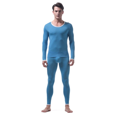 Conjunto de Ropa Térmica de Seda Helada para Hombre - Image 17