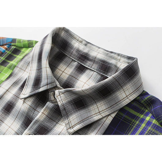 Chaqueta Camisa con Panel de Diseño Moderno - Image 5