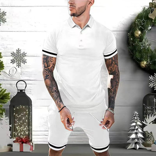 Conjunto Deportivo Hombre 2 Piezas - Polo y Shorts Verano - Image 3