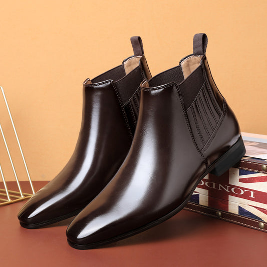 Botas Martin de Caña Alta Punta Afilada para Hombre - Image 2