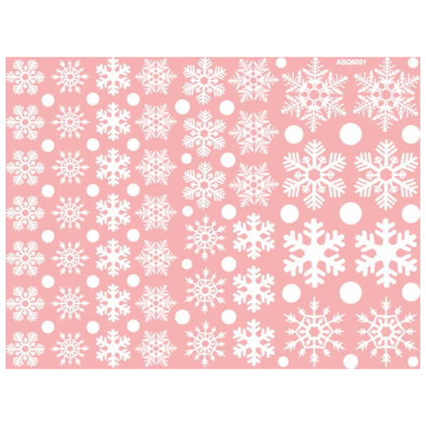 48 Pegatinas Decorativas de Copos de Nieve en Cristal para Navidad - Image 5